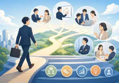 営業職という選択肢③ 営業職はキャリアチェンジの幅が広い