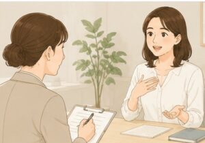 年下の面接官に評価されることが、すこし引っかかります